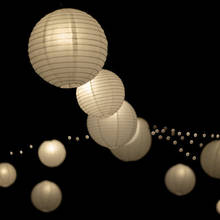 Оптовая продажа (10 шт./лот) 16 дюймов (40 см) китайские лампы для китайских бумажных фонариков, праздничные свадебные украшения, белые круглые разноцветные фонарики 2024 - купить недорого