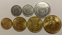 1 conjunto de 7 peças ucrânia moedas antigo original moeda collectible edição real raro comemorativo ano aleatório 2024 - compre barato