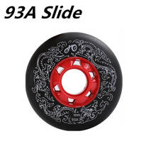 93A 89A 88A Slide Skating Wheel for SEBA HV HIGH HL IGOR WFSC Inline Skates Wheel Ruedas 72mm 76mm 80mm Using 608 bearing 4 pcs 2024 - buy cheap