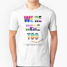 T-shirts de algodão puro e pescoço t camisa masculina bissexual biromantic pansexual panromântico aromantic 2024 - compre barato