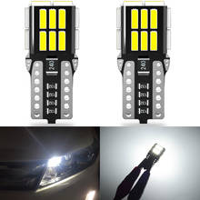 2 led lâmpadas de estacionamento sem erro t10 w5w, lâmpada interior 2825, apuramento para lada vesta granta kalina niva priora vaz 4x4 2024 - compre barato