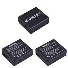 Batería de 1500mAh DMW-BLG10 DMW BLG10 BLE9 BLG10E BLG10PP para Panasonic LUMIX GF5 GF6 GX7 LX100 GX80 GX85, 3 unidades 2024 - compra barato