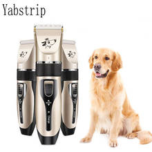 Dog Hair Trimmer Electrical Pet Professional Grooming Machine Tool usb Rechargeable Shavers Hair Cutter Cat Haircut clipper 2024 - buy cheap