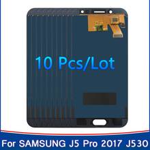 Pantalla LCD TFT para Samsung J5 Pro 100%, J530, J530F, J530Y, piezas de montaje de digitalizador con pantalla táctil, 10 unids/lote, 2017 probado 2024 - compra barato