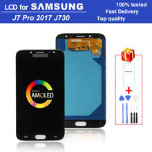 5.5" Super AMOLED J7 Pro LCD monitor for Samsung Galaxy J7 2017 J730F LCD display touch screen Replacement digitizer assembly 2024 - buy cheap
