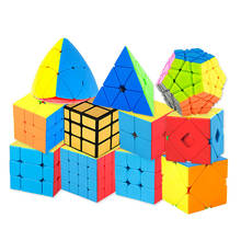 3D Magic Cube Segments Speed Children's Magic Toys Stickers Anti Colorful Learning&Educational Puzzle Cubo Magico Antistress 2024 - buy cheap