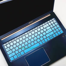 Protector de silicona para teclado Acer, película protectora de 15,6 pulgadas, para Swift3-15, SF315-41-R7AD, 31, 51, EX215-51G, A515-52, 41 2024 - compra barato
