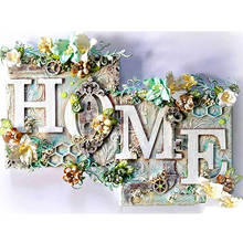 Pintura de diamantes 5D DIY, cartel para el hogar, flor, bordado completo, mosaico, imagen de diamantes de imitación, punto de cruz, regalos decorativos para el hogar 2024 - compra barato