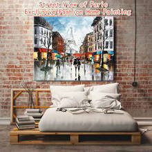 paint by number art painting by numbers City streets fashion Living room decorative hanging pictures Personalized Customization 2024 - buy cheap