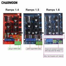 Aokin-Panel de Control de expansión Ramps 1,6, con disipador térmico, rampas mejoradas 1,4/1,5 para placa de impresora 3D arduino 2024 - compra barato