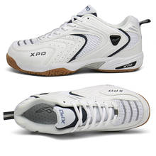 New Men Women Training Badminton Shoes White Breathable Tennis Shoes Quality Tennis Sneakers Size 36-45 Light Badminton Footwear 2024 - buy cheap