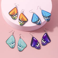 20Pcs/Set Acrylic Butterfly Earrings For Women Bohemian Animal Wings Earring Sweet Colorful Natural Jewelry Wedding Gifts 2024 - buy cheap