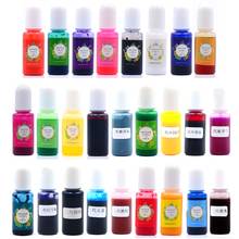 26 Colors Crystal Epoxy Pigment UV Resin Dye DIY Jewelry Colorant Art Crafts Coloring Drying Color Mixing Liquid Decor 2024 - buy cheap