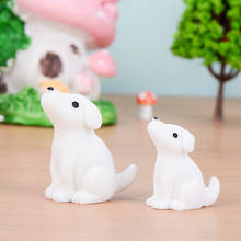 37mm X 30mm 1pcResin Ornaments Decorations Dog Big And Small Animal White Beautiful Countertops The Animals Put Up An Ornament 2024 - buy cheap