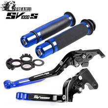 For SUZUKI SV1000 S 2003 2004-2007 2005 2006 SV1000S Motorcycle CNC Brake Clutch Levers Handlebar Grip Handle Hand Grips Cap 2024 - buy cheap