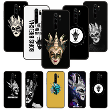 Funda de teléfono para Xiaomi Redmi Note 8, 8T, 7, 7A, 9, 9S, 8A, 4, 5 Pro, negra 2024 - compra barato