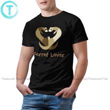Camiseta masculina de manga curta, camiseta para amantes de corações 2024 - compre barato