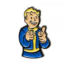 Fallout Vault Boy Brooch We know we can always count on Vault Boy to have our back - or at least the coats off our back! 2024 - buy cheap