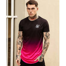 Casual T-shirt Men Sik Silk  Hip Hop Fashion Male Shirts Streetwear Summer Man Clothing Tshirt Siksilk T Shirt Men 2024 - buy cheap