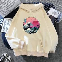 Moletom masculino com capuz, estilo kawaii michelangelo, engraçado, estética, japonesa, vaporwave gráfico, streetwear masculino 2024 - compre barato