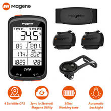 Magene C406 GPS Bike Odometer ANT+ Wireless Cycling Computer Cadence Sensor 2.5inch Backlight LCD Waterproof Bicycle Speedometer 2024 - buy cheap