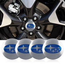 4 шт. 56 мм покрытие для автомобильной покрышки наклейка для ступицы колеса наклейка для Subaru лес человеческий Лев XV Impreza WRX STI BRZ аксессуары 2024 - купить недорого