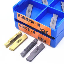 High Quality MGMN150 MGMN200 MGMN250 MGMN300 MGMN400 MGMN500 G NC3020 3030 PC9030 grooving carbide inserts Parting grooving tool 2024 - buy cheap