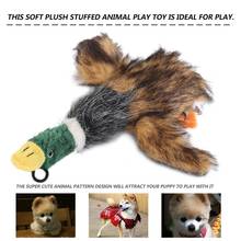 2020 Classic Dog Toys Stuffed Squeaking Duck Dog Toy Plush Puppy Honking Duck for Dogs pet chew squeaker squeaky toy 2024 - buy cheap