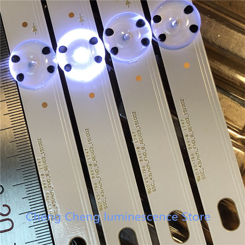 Buy 6pcs Lot 8led 850mm For Lg Lg 6916l2550a E71222c102401 43 Inch Use Led Backlight Strip V16 Art3 2550rev2 1 In The Online Store Cheng Cheng Luminescence Store At A Price Of 16 97 Usd