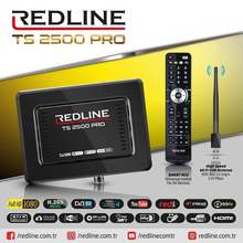 Free İPTV Turkish Ready Channel List REDLINE TS 2500 PRO HD Satellite Receiver is Plug Play-Youtube-Fast Shipping 2020 new Model 2024 - buy cheap