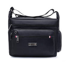 New pattern Men's Bags Light Nylon Shoulder Bag Casual Travel Tote Crossbody Bags Waterproof Business handbag for men 2024 - buy cheap