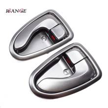 ISANCE 2pcs SILVER Inside Interior Door Handles For 2000-2006 Hyundai Accent Front Rear Left & Right 2024 - buy cheap