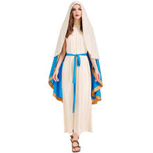 Fantasia medieval da virgem maria, traje renascentista, vestido da princesa grega, para festa 2024 - compre barato