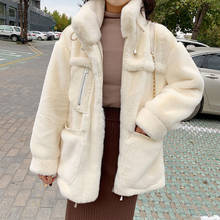 Bella Philosophy Faux Fur Coat Autumn Winter Women Casual Warm Loose Lady Oversized Fur Coat female 0utwear 2024 - buy cheap