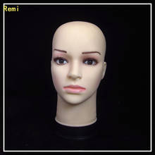 New Arrival!High quality Realistic Plastic female mannequin Manikin dummy head for hat& jewelry display 2024 - buy cheap