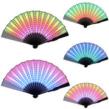 New Full Color LED Fan Stage Performance Dancing Lights Fans Over 350 Modes Microlights Infinite Colors Rave Party Gifts 2024 - buy cheap