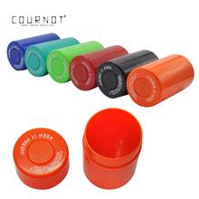 COURNOT Acrylic Stash Jar Lid For Plastic Grains Herb Spice Container Storage Canister Bottle Tank 2024 - buy cheap