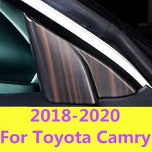 Para toyota camry 8th sedan 2018-2020 triângulo dianteiro uma coluna decorativa lantejoulas remendo decoração interior do carro 2024 - compre barato