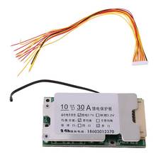 BMS 10S 30A 36V Li-ion Lithium Battery Charge Board 18650 with Protection Balancer PCM 10S BMS Balance Charging Circuit Board 2024 - buy cheap