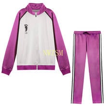 ¡Haikyuu! Shiraorizawa-uniforme escolar Satori Tendo, chaqueta, pantalones, disfraz de Cosplay, Haikiyu, Jersey, ropa deportiva 2024 - compra barato