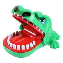 New Arrival Large Size Crocodile Mouth Dentist Random Switch Bite Finger Game Funny Novelty Gag Toys For Kids Happy Childhood 2024 - buy cheap
