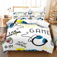 Modern Game Controller Bedspread 3D Gamepad Gamer Bedding Set Video Game Duvet Cover For Youth Kids Boys Custom Comforter Cover 2024 - buy cheap