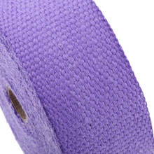 Exhaust Pipe Insulation Thermal Heat Wrap Roll 2 inch  x 32 ft Motorcycle Header Protection Fiberglass Heat Shield (Purple) 2024 - buy cheap