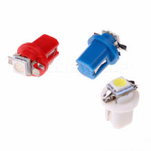 5pcs B8.5D 509T B8.5 5050 Led 1 SMD T5 Lamp Car Gauge Speedo Dash Bulb Dashboard instrument Light 12v 2024 - buy cheap