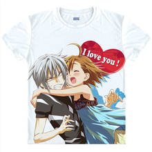 Camiseta con estampado de acelerador de un cierto índice mágico, camisetas de Cosplay de Kamijou, Touma, Misaka, Mikoto, camisetas de moda de verano 2024 - compra barato