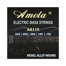 Amola AS115 045-130 Nickel Alloy Wound 5 Electric Bass Guitar Strings Accessories Parts 2024 - buy cheap