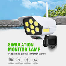 Luz de pared con Sensor de movimiento para exteriores, lámpara de jardín impermeable, COB/LED, cámara de seguridad, Dropshipping 2024 - compra barato