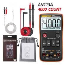 AN113A Digital Multimeter True RMS with Temperature Tester 4000 Counts Auto-Ranging AC/DC Transistor Voltage Meter 2024 - buy cheap