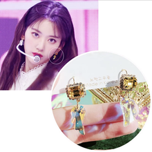 MWSONYA  New Korean TV Star Shiny Wing Crystal Hook Dangle Earrings for Women Fashion Party Pendientes Earrin Jewelry Gift 2024 - buy cheap