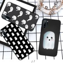 Cute little ghost with halloween pumpkin Phone Case For Huawei honor Mate P 10 20 30 40 Pro 10i 9 10 20 8 x Lite 2024 - buy cheap
